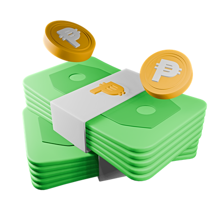 Philippine peso  3D Icon