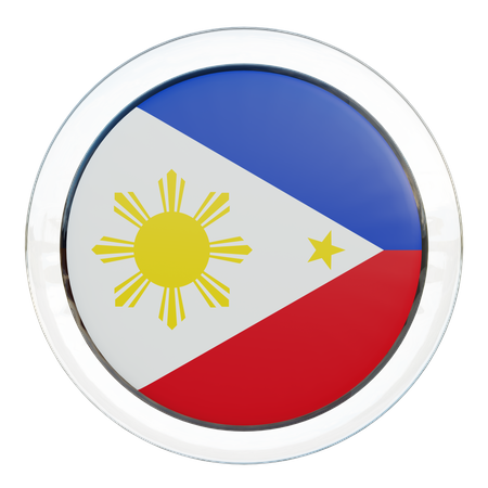 Philippinische flagge  3D Flag