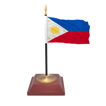 Philippinische flagge  3D Icon