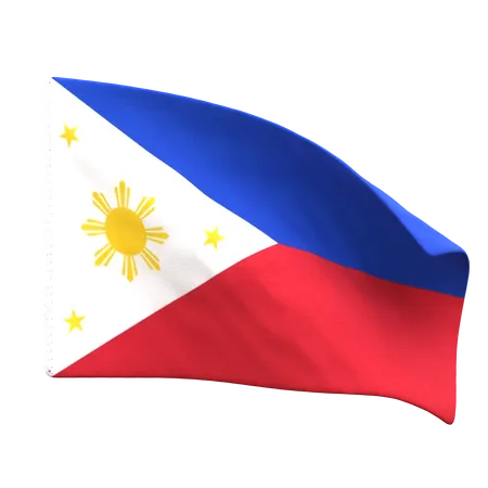 Philippines Flag 3D Icon