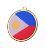 Philippines Flag Medal Badge