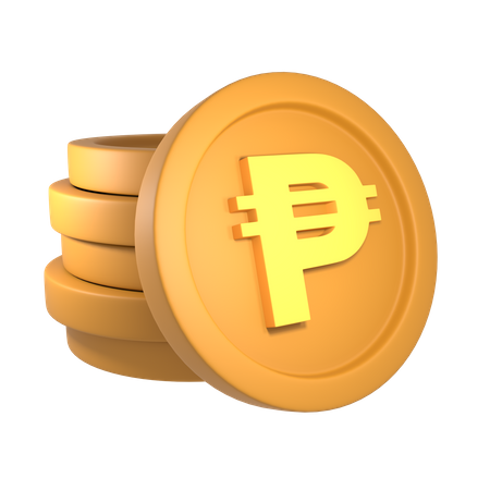 Philippinischer Peso  3D Icon