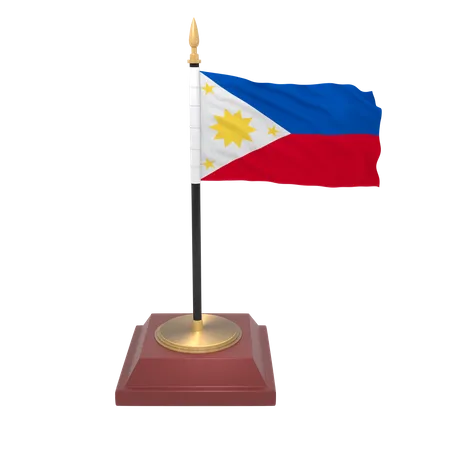 Phillippines flag  3D Icon