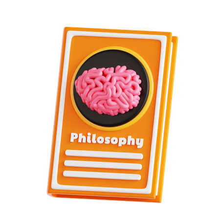 Philosophy Book  3D Icon