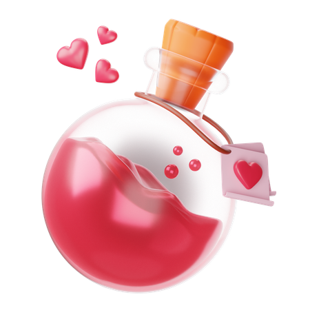 Potion d'amour  3D Icon