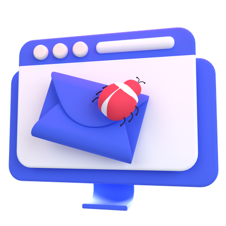 Phishing Mail  3D Icon