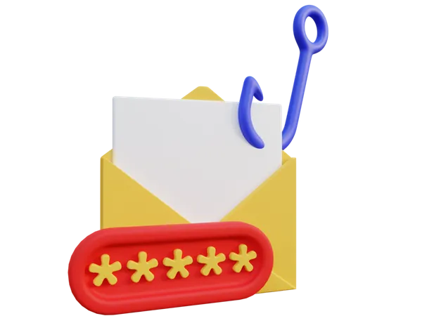 Phishing Mail  3D Icon