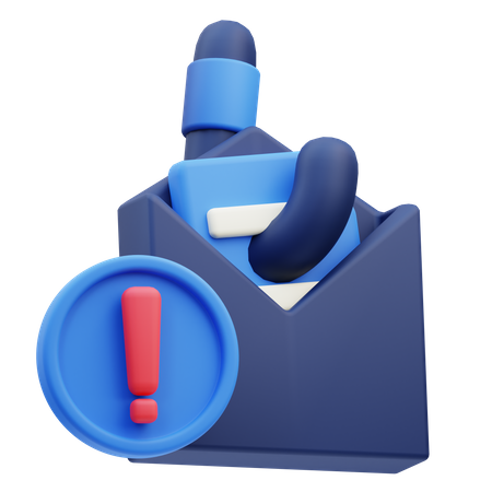 Phishing Mail  3D Icon