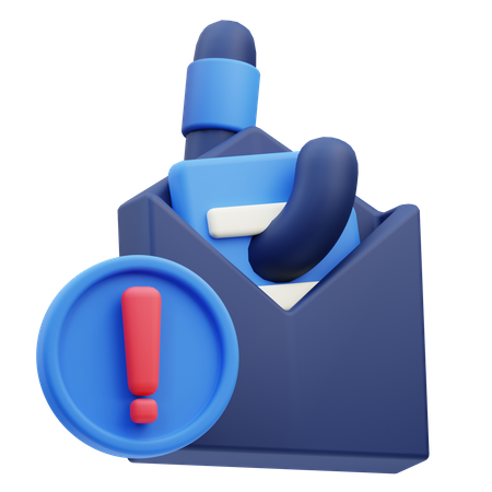Phishing-Mail  3D Icon