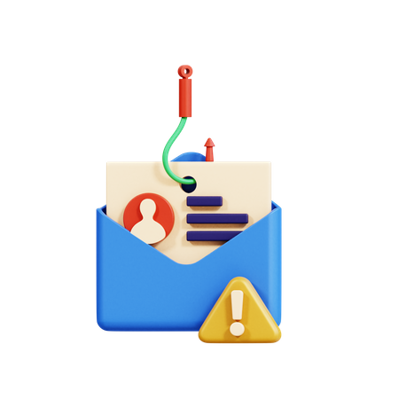 Phishing-Mail  3D Icon