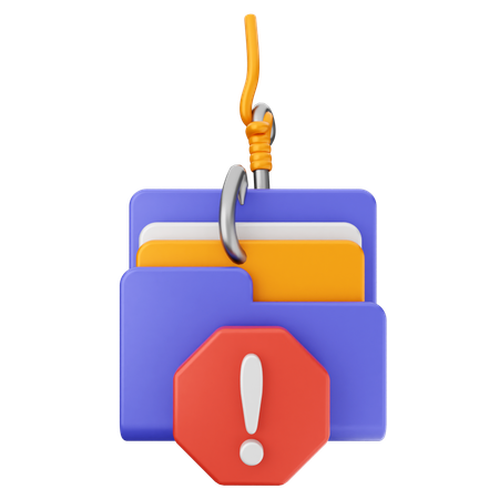 Phishing-Sicherheitsschutz  3D Icon