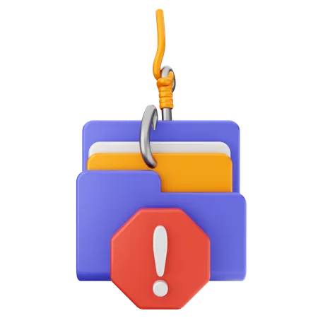 Phishing-Sicherheitsschutz  3D Icon