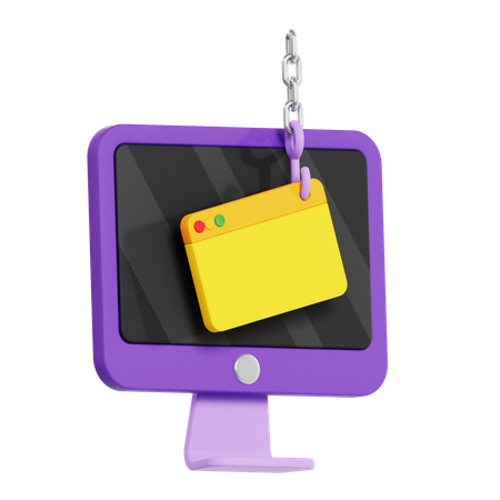Phising  3D Icon