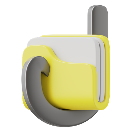 Phising Folder  3D Icon