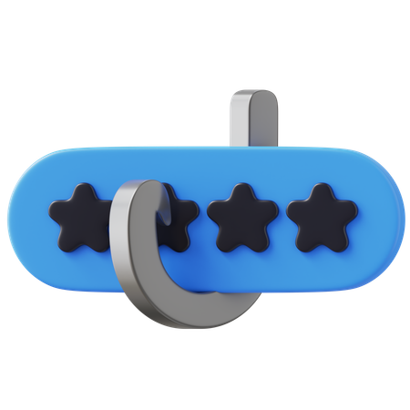 Phising Password  3D Icon