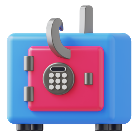 Phising Safe  3D Icon