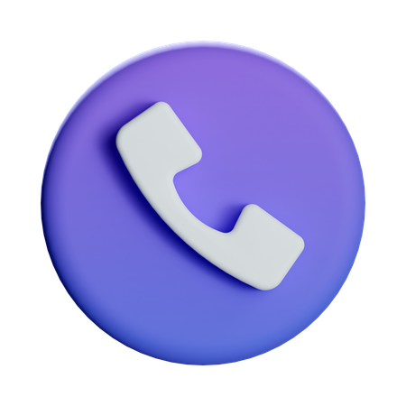 Phone  3D Icon