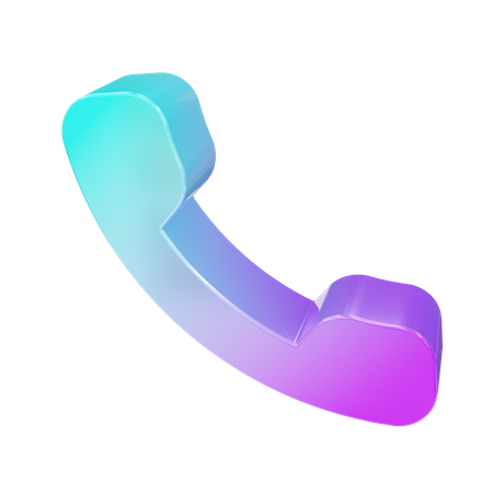 Phone  3D Icon