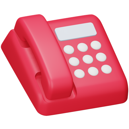 Phone  3D Icon