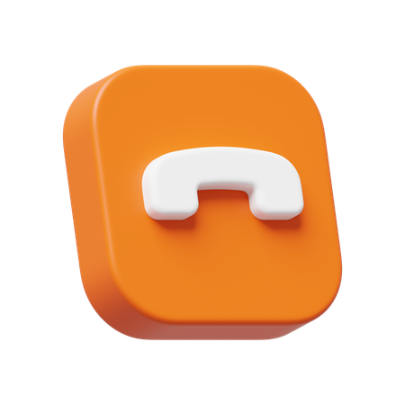 Phone  3D Icon