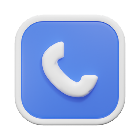 Phone  3D Icon