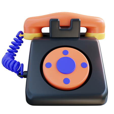 Phone  3D Icon