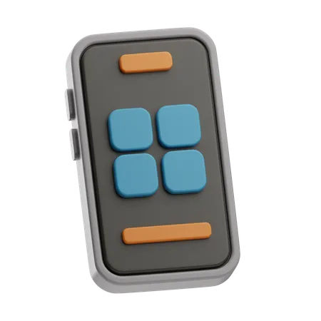 Phone Application  3D Icon