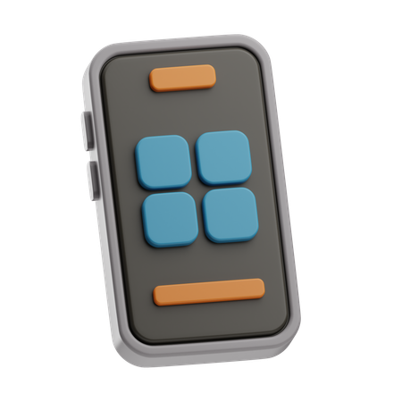 Phone Application  3D Icon