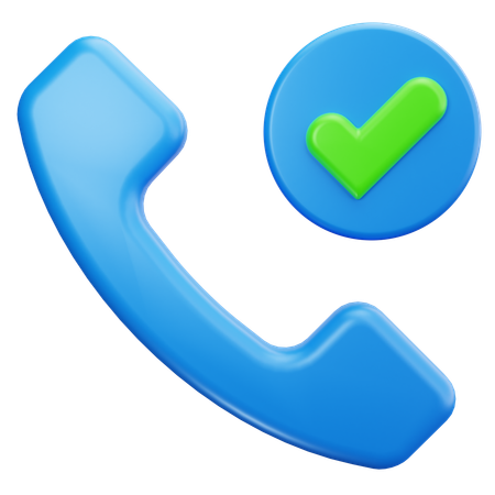 Phone Approved  3D Icon