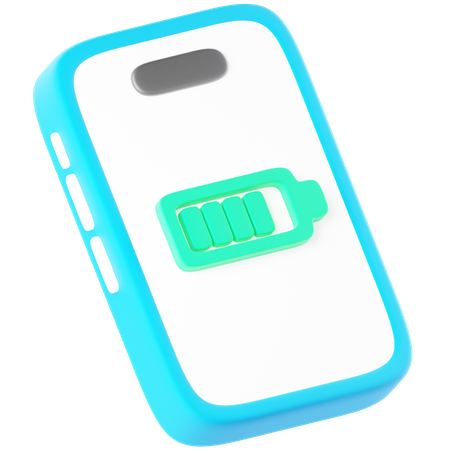 Phone battery  3D Icon