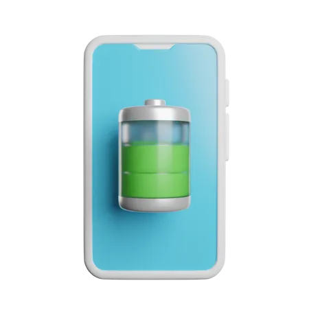 Phone Battery  3D Icon