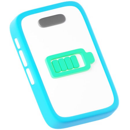 Phone battery  3D Icon