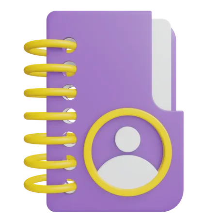 Phone Book 3 D Icon Communication And Technology HD Quality 3 000 Px 3D Icon
