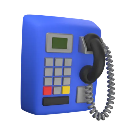 Phone Booth  3D Icon