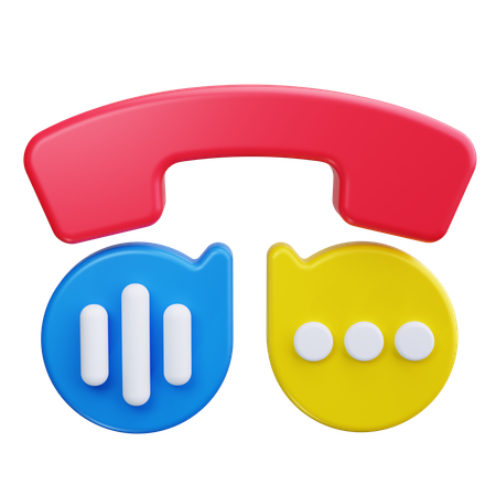 Phone Call  3D Icon