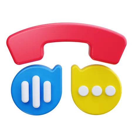 Phone Call  3D Icon