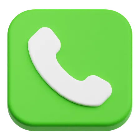 Phone Call  3D Icon