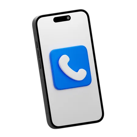 Phone Call  3D Icon