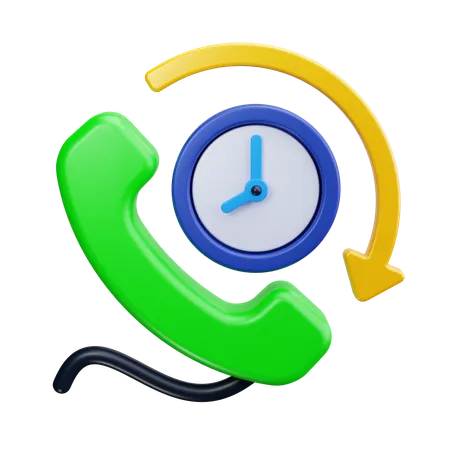 Phone Call  3D Icon