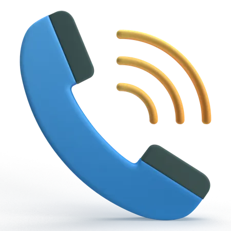 Phone Call  3D Icon