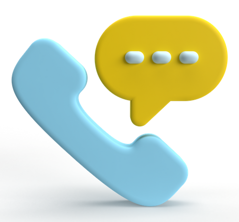 Phone Call  3D Icon