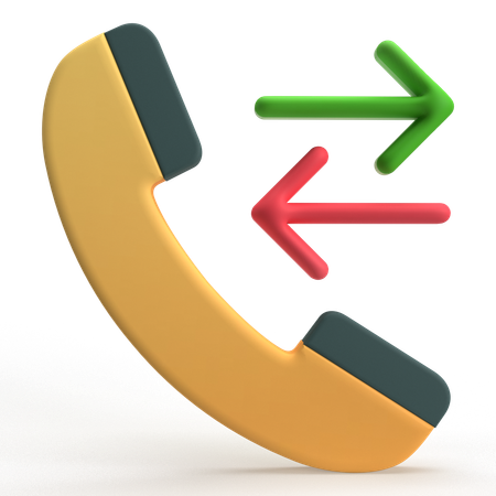 Phone Call  3D Icon