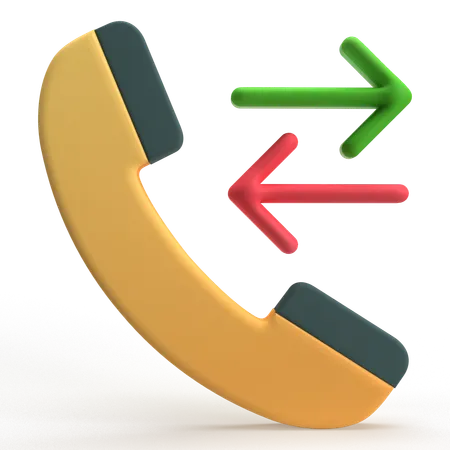 Phone Call  3D Icon