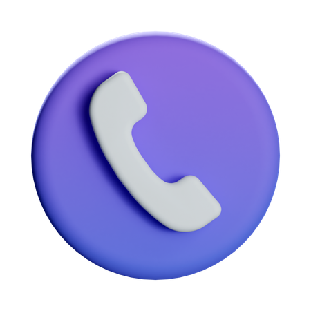 Phone Call  3D Icon