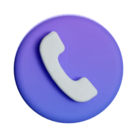 Phone Call  3D Icon