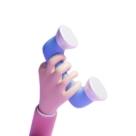 Phone Call  3D Icon