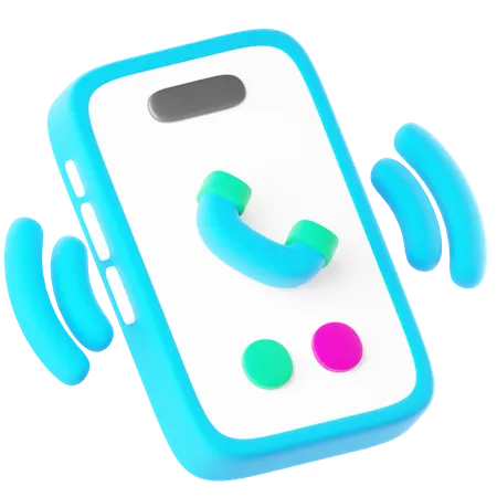 Phone Call  3D Icon