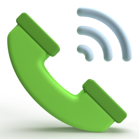 Phone Call  3D Icon