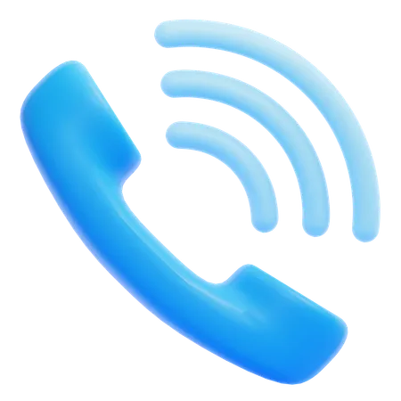 Phone Call  3D Icon