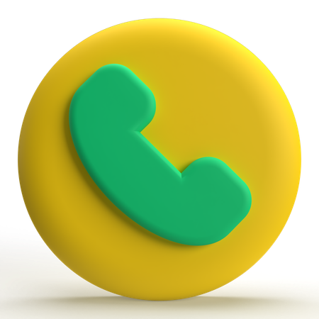 Phone Call  3D Icon